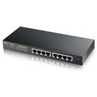 Zyxel GS1900-8HP Gestionado L2 Gigabit Ethernet (10/100/1000) Energía sobre Ethernet (PoE) Negro (Espera 4 dias)