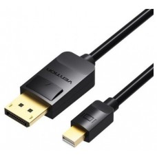 CABLE MINI DISPLAYPORT/M A DISPLAYPORT/M 1.5 M NEGRO VENTION (Espera 4 dias)