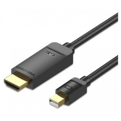 CONVERSOR MINI DISPLAYPORT/M A HDMI/M 1.5 M NEGRO VENTION (Espera 4 dias)