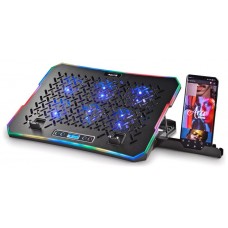 SOPORTE DE REFRIGERACION PARA PORTATIL HERO NEGRO RGB NGS (Espera 4 dias)