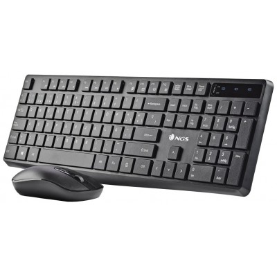 Pack Teclado Y Mouse Ngs Hype Kit Wireless