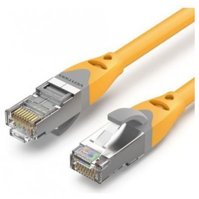 CABLE DE RED LATIGUILLO RJ45 CAT.6A SFTP AWG27 3 M AMARILLO VENTION (Espera 4 dias)