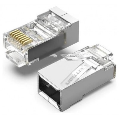 CONECTOR RJ45 CAT6 FTP (100 Und) VENTION (Espera 4 dias)