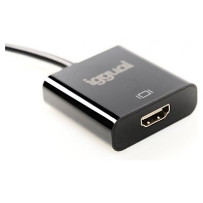 iggual Adaptador DisplayPort (M) a HDMI (H)