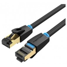 CABLE DE RED LATIGUILLO RJ45 CAT.8 SFTP AWG28 8 M NEGRO VENTION (Espera 4 dias)