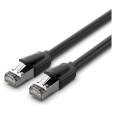 CABLE DE RED LATIGUILLO RJ45 CAT.8 SFTP AWG26 8 M NEGRO VENTION (Espera 4 dias)