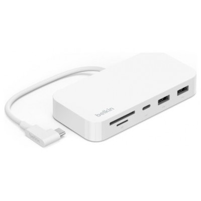 Hub Usb-c Belkin Inc011btwh A 2xusb-a 1xusb-c 1xgb