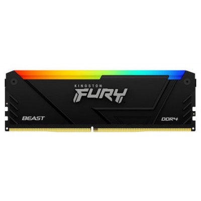 DDR4 8 GB 3200 Mhz. FURY BEAST RGB KINGSTON (Espera 4 dias)