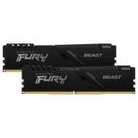 DDR4 KINGSTON 2x 32GB 3200 FURY BEAST NEGRO