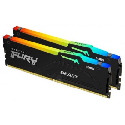 Kingston Technology FURY Beast RGB módulo de memoria 16 GB 2 x 8 GB DDR5 6000 MHz (Espera 4 dias)