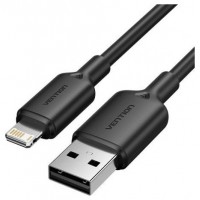 CABLE 2.0 USB A LIGHTNING 1 M NEGRO VENTION (Espera 4 dias)