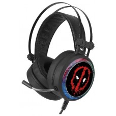 AURICULAR GAMING DEADPOOL NEGRO (Espera 4 dias)