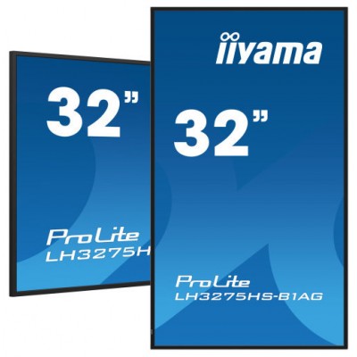 iiyama ProLite Pantalla plana para señalización digital 81,3 cm (32") LCD Wifi 500 cd / m² Full HD Negro Procesador incorporado Android 11 24/7 (Espera 4 dias)