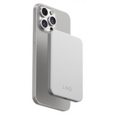 POWER BANK MAGNETICA WIRELESS 5000mAh PLATA LINQ (Espera 4 dias)