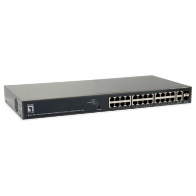 SWITCH SEMIGESTIONABLE LEVEL ONE GEP-2651 26P 24xGb