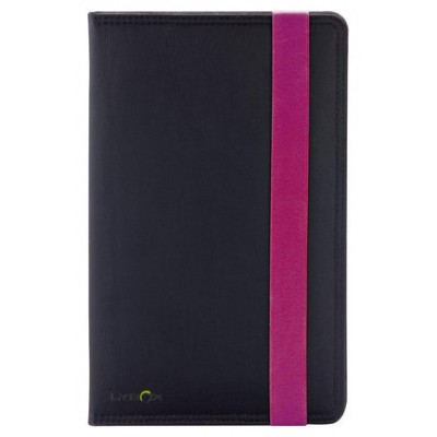 Ziron LY015 funda para tablet 20,3 cm (8") Folio Negro, Púrpura (Espera 4 dias)