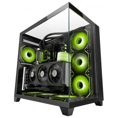 CAJA SEMITORRE ATX MC-3C NEGRO MARS GAMING (Espera 4 dias)