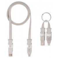 PACK 2x CABLE ECOLOGICO MARS GAMING MCA-ECO 1x1M