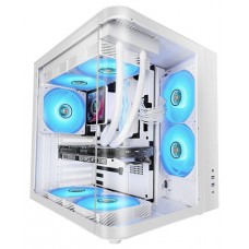 CAJA SEMITORRE ATX MC-CURV BLANCO MARS GAMING (Espera 4 dias)
