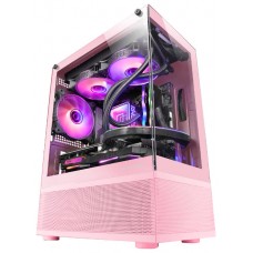 CAJA MICROATX GAMING MARS GAMING MC-SEP PINK DOBLE