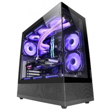 CAJA ATX SEMITORRE MARS GAMING MC-SET BLACK FRONTAL