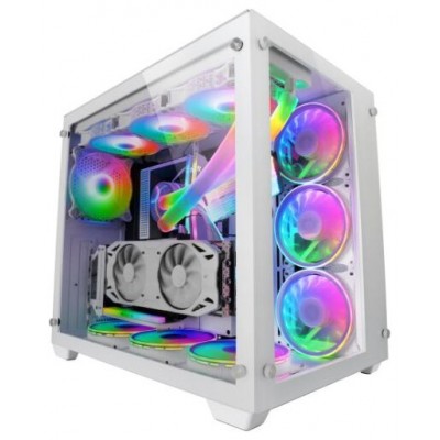 Caja E-atx Torre Gaming Mars Gaming Mc-ultra White