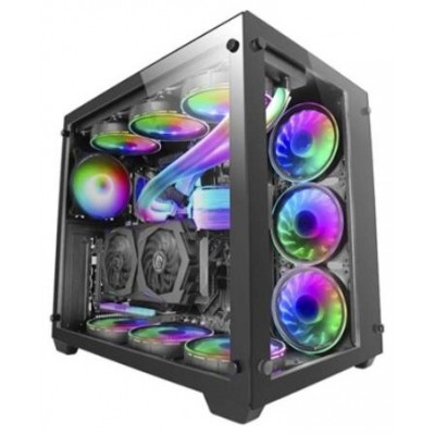 Caja E-atx Torre Gaming Mars Gaming Mc-ultra Black