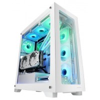 Caja E-atx Torre Gaming Mars Gaming Mcxpw Blanca Doble