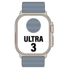 APPLE WATCH ULTRA 3 CAJA TITANIO NATURAL 49mm CORREA OCEAN AZUL (Espera 4 dias)