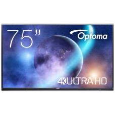 Optoma 5752RK pizarra y accesorios interactivos 190,5 cm (75") 3840 x 2160 Pixeles Pantalla táctil Negro HDMI (Espera 4 dias)