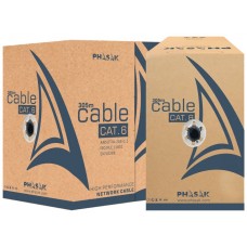 PHASAK Cat 6 FTP Solido Exterior AWG23 CCA 100M