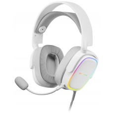 Headset Mars Gaming Mhax White Jack 3.5mm Altavoces