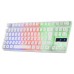 Teclado Mars Gaming Mk02 White TamaÃ±o