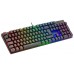 TECLADO MECANICO MARS GAMING MK422 BLACK SWITCH MARRON