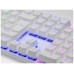 Mars Gaming MK422 Blanco Teclado Gaming RGB Switch Mecánico Rojo Idioma Portugués (Espera 4 dias)