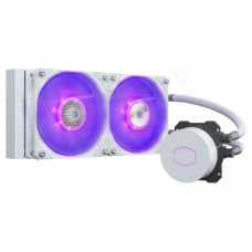 Cooler Master MasterLiquid ML240L V2 RGB White Edition Placa base Sistema de refrigeración líquida todo en uno 12 cm Blanco (Espera 4 dias)