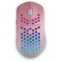 Mouse Mars Gaming Wireless Rgb Mmw3 Pink Usb 2.4g