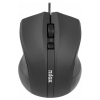Nilox Ratón MOUSB1002 1600 dpi USB