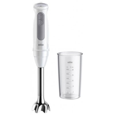 BATIDORA DE MANO BRAUN MQ50001M MULTIQUICK 5 1000W 21 VEL. ACERO