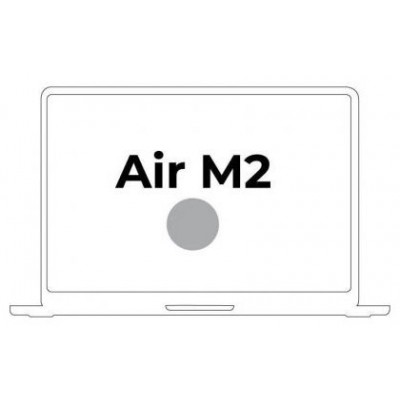 MACBOOK AIR APPLE 15"" M2 10CORE GPU SILVER 256GB (Espera 4 dias)