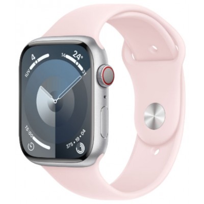 APPLE WATCH SERIES 9 CAJA ALUMINIO GPS+CELL 41mm CORREA DEPORTIVA LIGHT PINK M/L (Espera 4 dias)