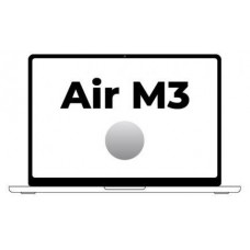 MACBOOK AIR APPLE 15"" M3 10CORE GPU SILVER 256GB MRYP3Y/A (Espera 4 dias)