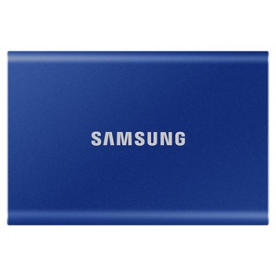 500 GB SSD SERIE PORTABLE T7 BLUE SAMSUNG EXTERNO (Espera 4 dias)