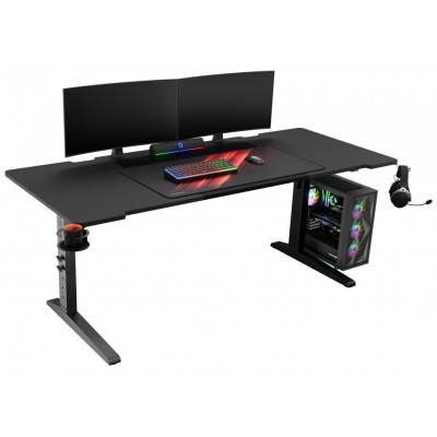 MESA GAMING GENESIS HOLM MODULAR 180 RGB NEGRO 180X75 CM