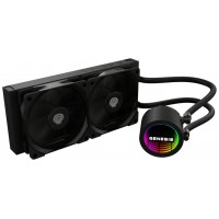 VENTILADOR GENESIS REFRIGERACION LIQUIDA HYDRIA 240 120MM + PASTA TERMICA