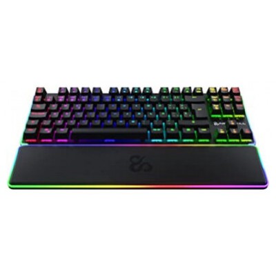 NEWSKILL TECLADO GAMING OPTOMECANICO  GUNGNYR TKL PRO. RGB. TENKEYLESS. SWITCH GATERON INTERCAMBIABLE. NEGRO (Espera 4 dias)