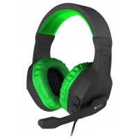 AURICULARES GAMING GENESIS ARGON 200 2.0 MINI JACK NEGRO-VERDE