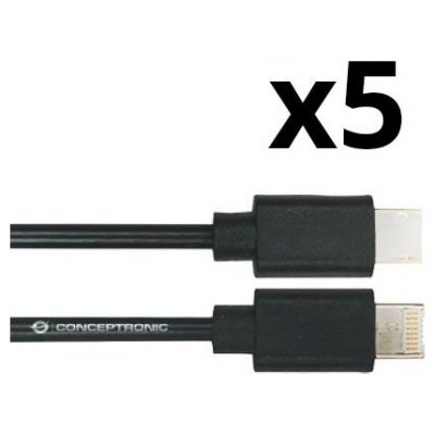 Kit 5 Unidades Cable Usb 3.0 A Macho A Usb-c Nortess