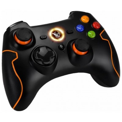 Krom KEXAL Negro, Rojo, Blanco Bluetooth/USB Gamepad Analógico/Digital Android, Nintendo Switch, PC, iOS (Espera 4 dias)