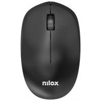Nilox Rat&oacute;n Wireless, 1000 DPI, 3 botones, Negro